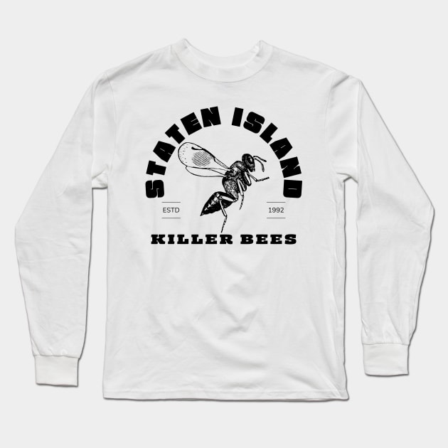 Wu Tang Staten Island - Killer Bees Long Sleeve T-Shirt by Dreist Shirts